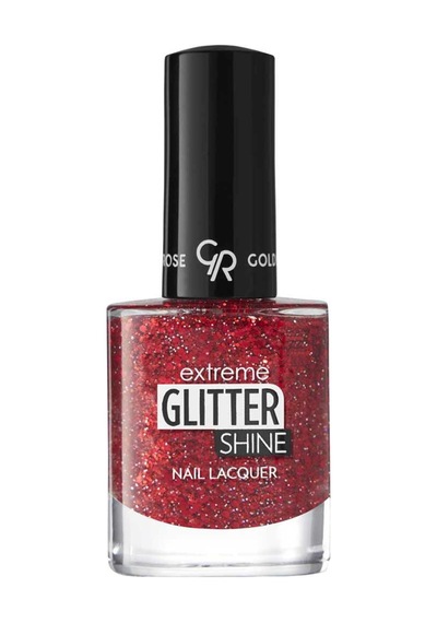 Golden Rose Glitter Shine Nail Lacquer 210