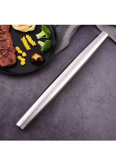 Paslanmaz Çelik Merdane 32 Cm Renksiz