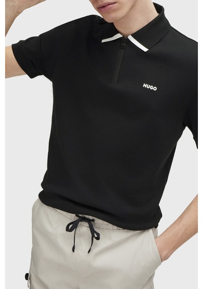 Hugo Erkek Polo Yaka T Shirt 50511721 001 Siyah