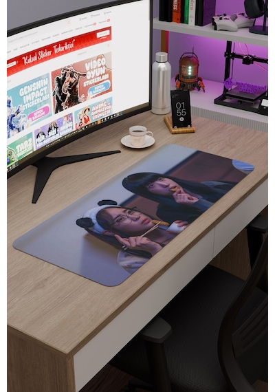 Pyramid Game K Drama Kdrama V3 70x30 Xl Gaming Kauçuk Kaymaz Taban Mouse Pad Fare Altlığı