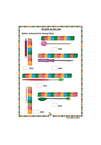 Okul Öncesi Ve 1. Sınıf Matematik Alıştırmalar Kitabı 2 Fasikül