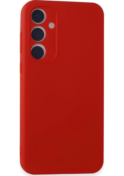 Newface Samsung Galaxy A15 4g Kılıf First Silikon - Kırmızı