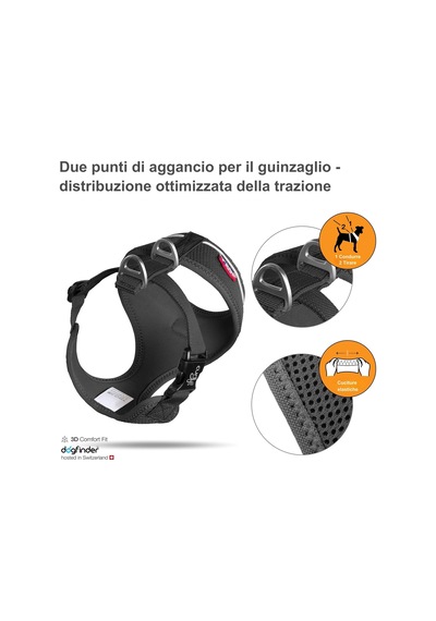 Basıc Harness Aır-mesh Black S Çok Renkli