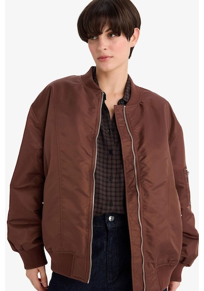 Defacto Su Geçirmez Bomber Mont G0774ax26spbn530 Kahve-bn530