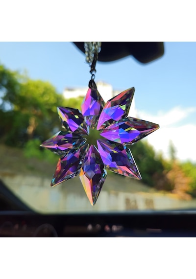 Kristal Araba Dikiz Aynası Süsü J-style Dikiz Aynası Süsü Araba Hediyesi-cam Kristal Kullanımı Yasal Ürün