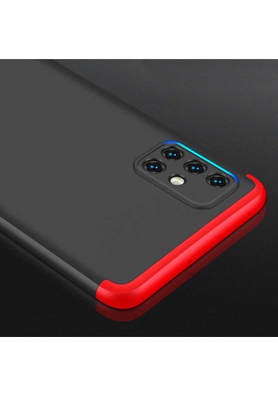 Samsung Uyumlu Galaxy A71 Kılıf Zore Ays Kapak Siyah