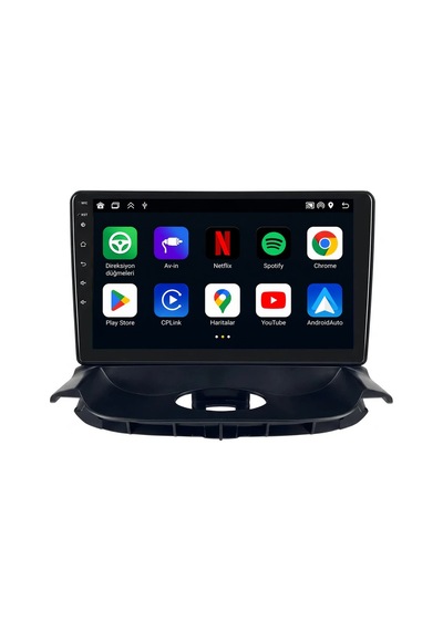 Peugeot 206 Android Multimedya 1999-2011 Carplay Android Auto Navigasyon 10gb Ram 256gb Pro 9"