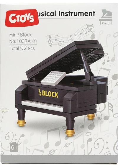 Ctoys Musical Instrument Series Mini Block Piano