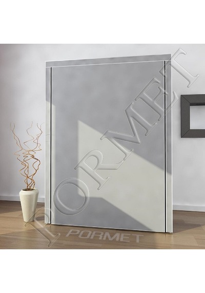 Beyazpazar Bez Dolap Yorgan Hurcu Metal Profilli Yorgan Hurcu Portatif Bez D (400098137) Gri
