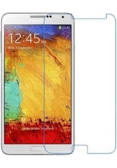 Samsung Galaxy Note 3 Neo İle Uyumlu Ekran Koruyucu Şeffaf Temperli Kırılmaz Cam Ekran Koruyucu