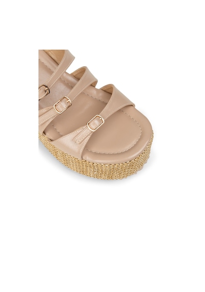 Deery Kadın Bej Platform Terlik - Rd120zbejc01 Bej