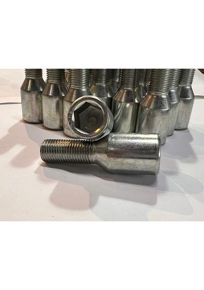 Alyan Başlı Bijon 12x1.50 20'li Set Şifreli Bijon