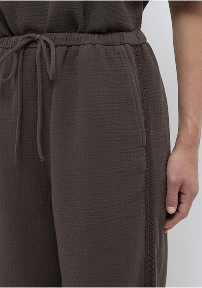 Mavi - Kahverengi Geniş Paça Pantolon 1011200-71603