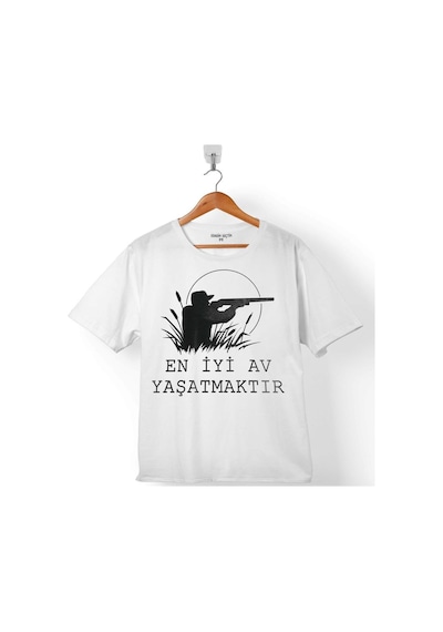 En İyi Av Avcı Yaşatmaktır Huntıng Yaban Doğa Çocuk Tişört 001