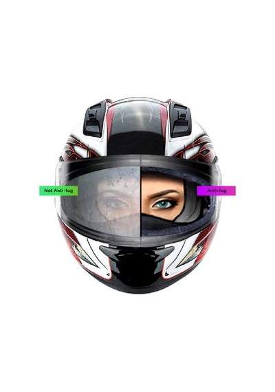 Kask Vizör Universal Buğu Önleyici Film Anti Fog