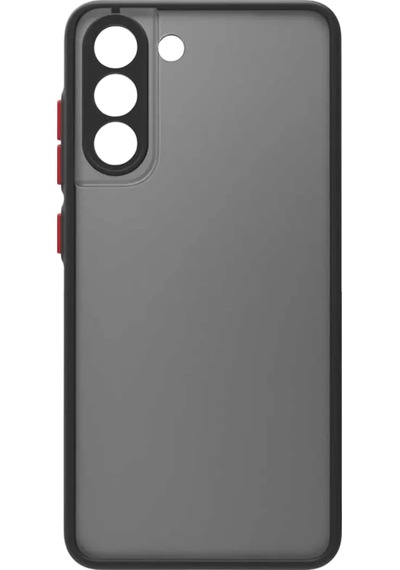 Newface Samsung Galaxy S21 Fe Kılıf Montreal Silikon Kapak - Siyah