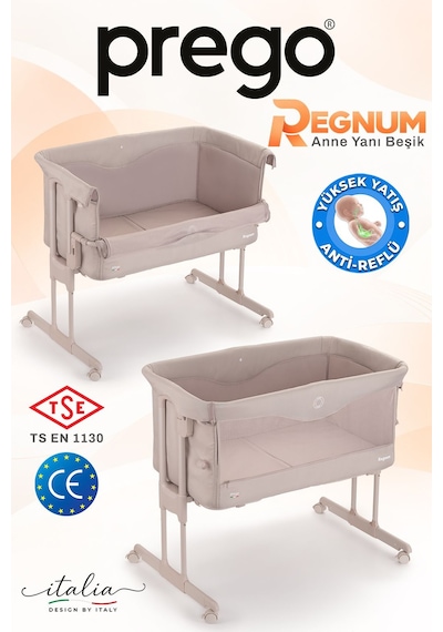 Prego Regnum Anne Yanı Beşik Bej 4095