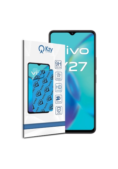 Vivo Y27 İle Uyumlu Nano Ekran Koruyucu Kırılmaz Esnek Cam