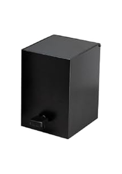 Tr Pedallı Kare Çöp Kovası 3 Lt Siyah 262x245x180 Mm Kovası Tek Ebat Ba4055 033 Al6-al6