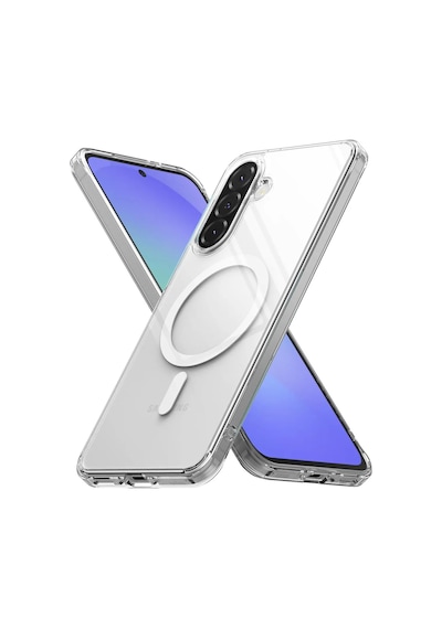 Samsung Galaxy A35 Uyumlu Şeffaf Magsafe Kılıf Safe Şeffaf