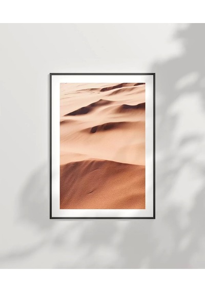 Çerçevesiz Poster Sessiz Çöl