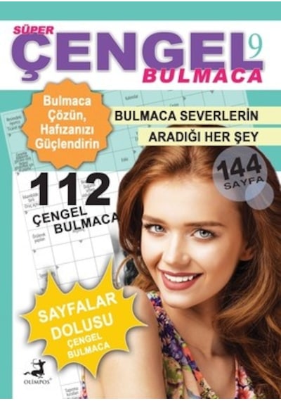 Süper Çengel Bulmaca 9 - Celal Kodamanoğlu - Olimpos Yayınları
