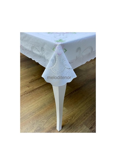 Hazır Dantel İşleme Görünümlü Düz Kendinden Çiçek Desenli Pvc Dikdörtgen Muşamba Masa Örtüsü 122 X 153 Cm Yeşil Hazır Dantel İşleme Görünümlü Düz Kendinden Çiçek Desenli Pvc Dikdörtgen Muşamba Masa Örtüsü 122 X 153 Cm Yeşil