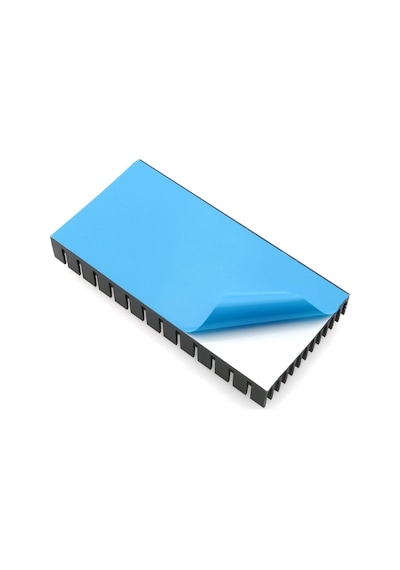 4 Adet Büyük Isı Emici Alüminyum Siyah Soğutucu Palet Soğutucu Pcb Kartı Led Anakart İçin, 80 X 40 X 11 Mm/3,15 Diğer