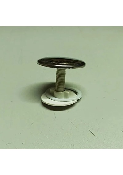 Krom Plastik Arıtma Delik Kapatma Tapası 0.2mm Kenar Kalınlığı