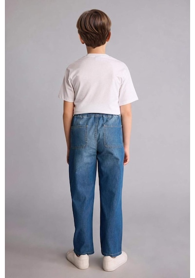 Defacto Straıght Fıt Düz Paça Jean Pantolon Erkek Çocuk B5740a826smnm28 Mavi-nm28