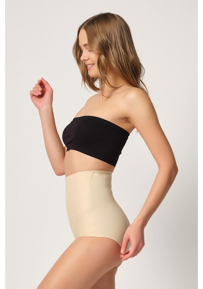 Ten Mı Emay 2842 Lazer Dantelli Slip Korse Ten