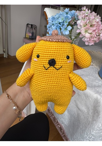 Amigurumi Pompompurın Oyuncak 16 Cm
