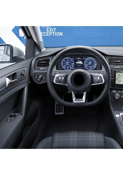 Vw Golf 7.5 17-20 Sol Ön Kapı Cam Düğme Çerçeve Siyah 5g1867255c