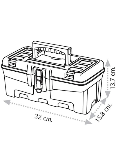 Super Bag Asr-2075 13 İnç Takım Çantası - Metal Kilitli