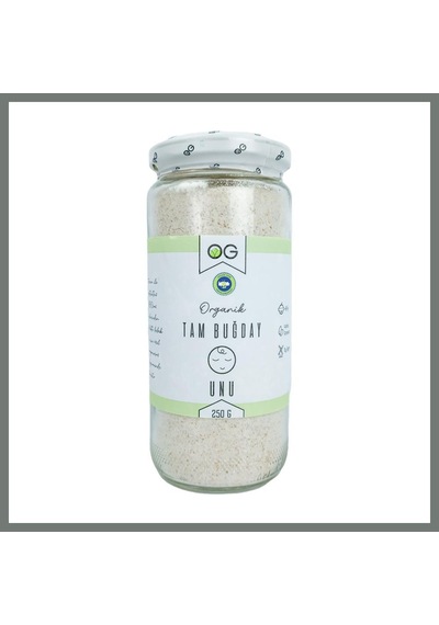 Bezos Og Natural Tam Buğday Unu 250 Gr Mmbz