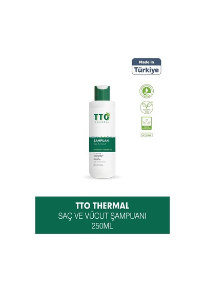 Tto Thermal Saç Ve Vücut Şampuanı 250 Ml Tüm Saçlar