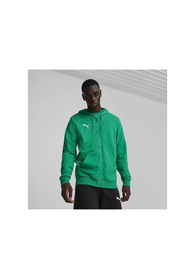 Puma Teamgoal Casuals Hooded Erkek Futbol Antrenman Eşofman Üstü 65859505 Yeşil