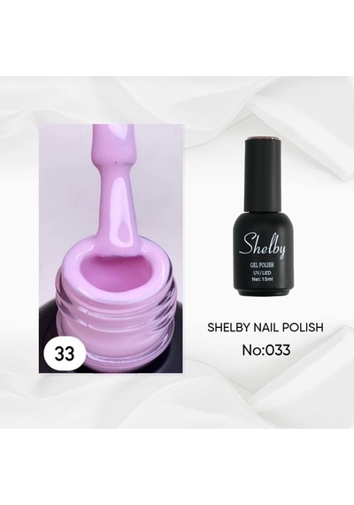 Shelby 15 Ml. 033 Pembe Tonu Kalıcı Oje