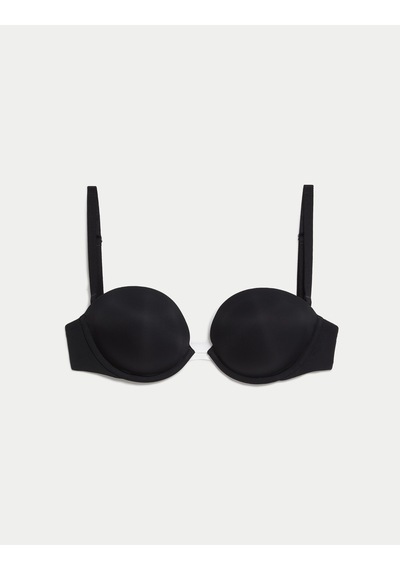 Marks & Spencer Destekli Multiway Push Up Sütyen T33002738 Siyah
