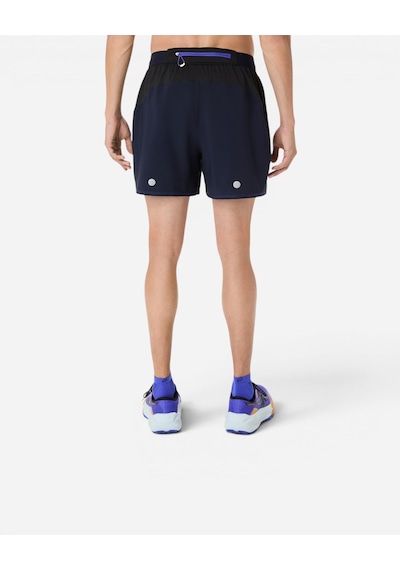 Asics Fujıtraıl All Over Prınt 5ın Short Erkek Mavi Şort 2011d526-400
