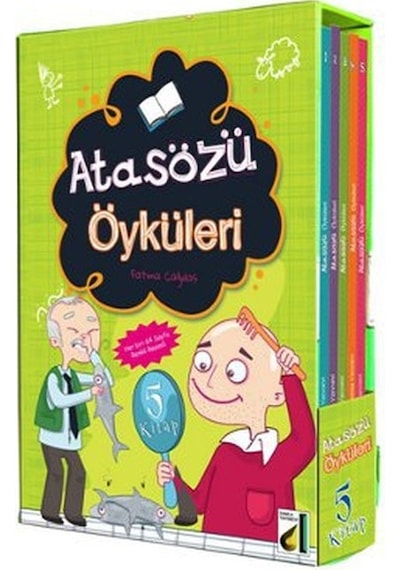 Atasözü Öyküleri (5 Kitap Takım) - Fatma Çağdaş - Damla Yayınevi