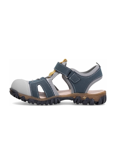 Elit Şa-p-041-25y Patik Erkek Çocuk Düz Sandalet Lacivert - Gri Lacivert - Gri