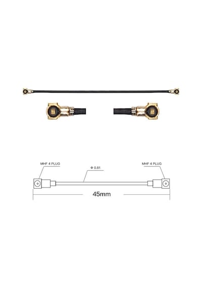 5088 Mini Pci-e Express To M.2 Wifi Wireless Bluetooth Çevirici
