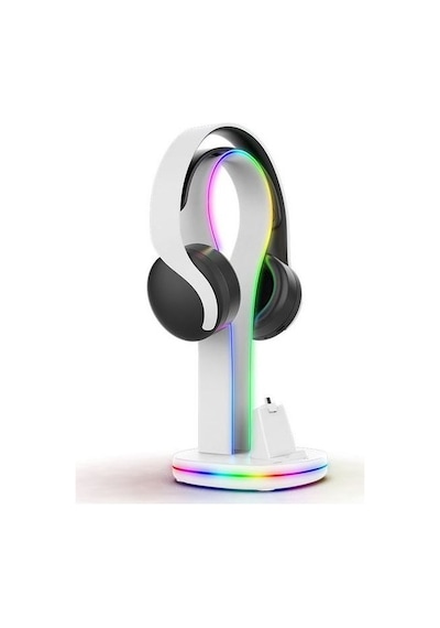 Ps5 Portal Uyumlu Şarj İstasyonu Kulaklık Tutuculu Rgb Stand İpega Pg-p5p23