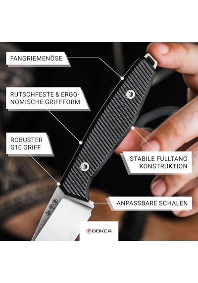 Böker Manufaktur Daily Knives Ak1 American Tanto Bıçak Genel