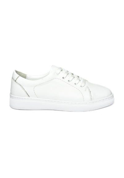 Fox Shoes P555460903 Beyaz Hakiki Deri Spor Ayakkabı Sneakers Beyaz