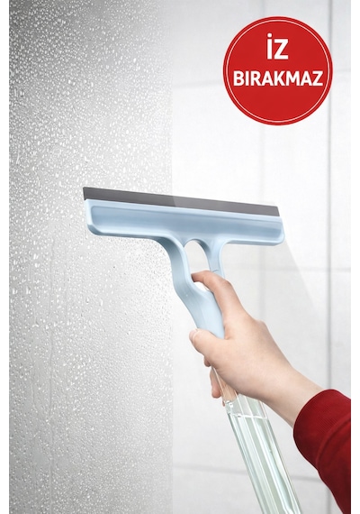 4 Ü 1 Arada Spreyli Cam Silme Aparatı Çekçekli Camsil, Fırçalı Pencere & Ayna Temizleyici Diğer