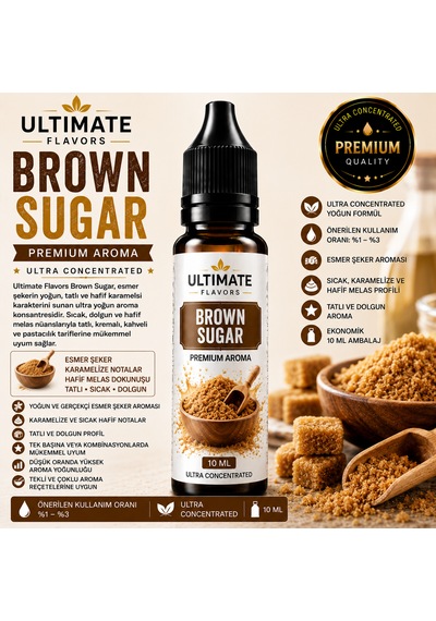 Ultimate Flavors Brown Sugar Aroma Ultra Concentrated