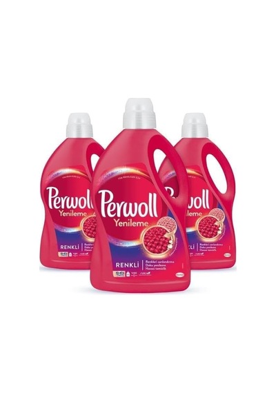 Hassas Sıvı Çamaşır Deterjanı Renkliler 2.97l X 3'lü Set 162 Yıkama 0.75 LT - 2.5 LT - 12 KG
