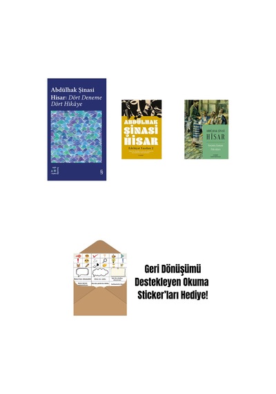 Everest Açıkhava 42 - Dört Deneme Dört Hikâye + Edebiyat Yazıları 2 + Geçmiş Zaman Fıkraları + Okuma Sticker'ları